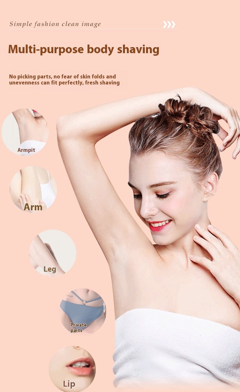 Electric shaver multifunctional shaving genitalia mini for women's private electric hair removal device_voghion.com