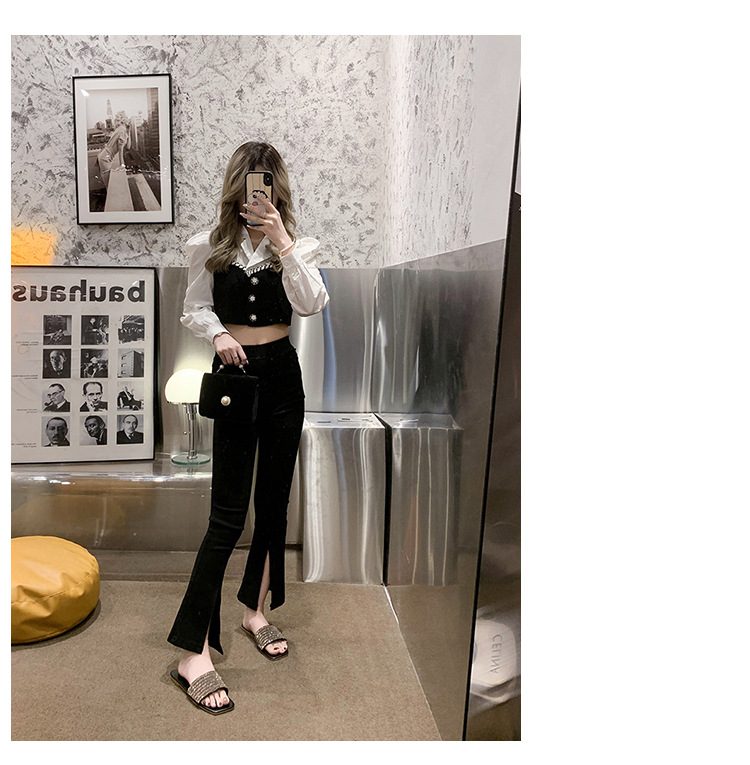 Pantoufles décontractées à bout ouvert et à tête carrée pour femmes, nouvelle collection été 2023_voghion.com