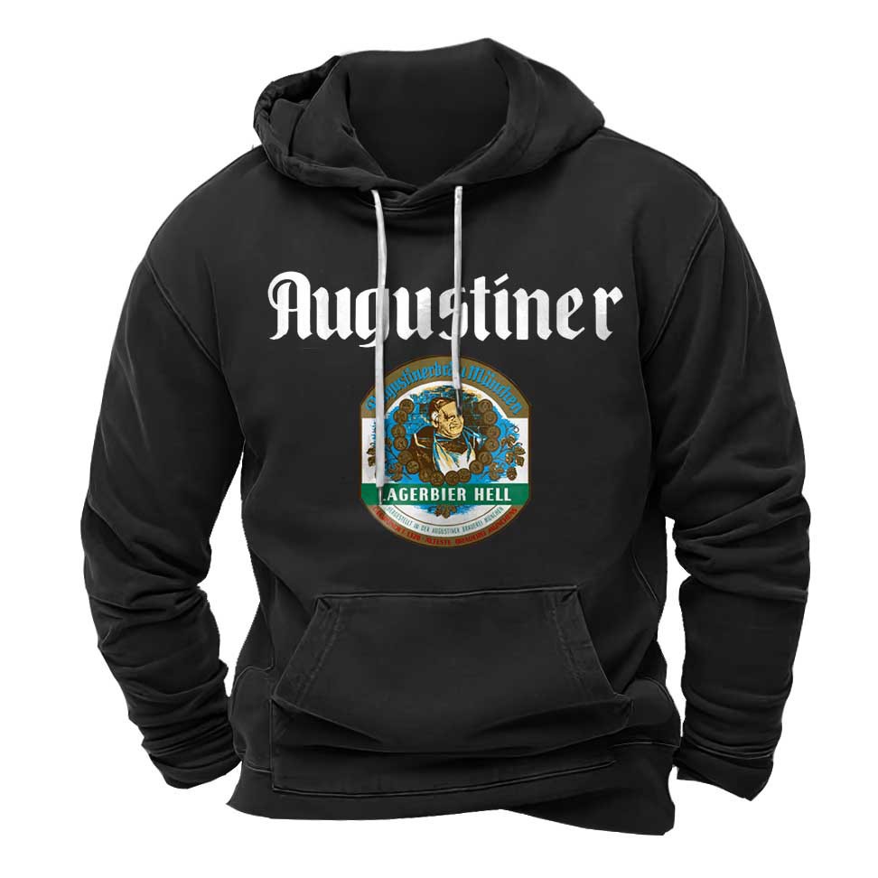 Maglione con cappuccio da uomo con cordino tascabile_voghion.com