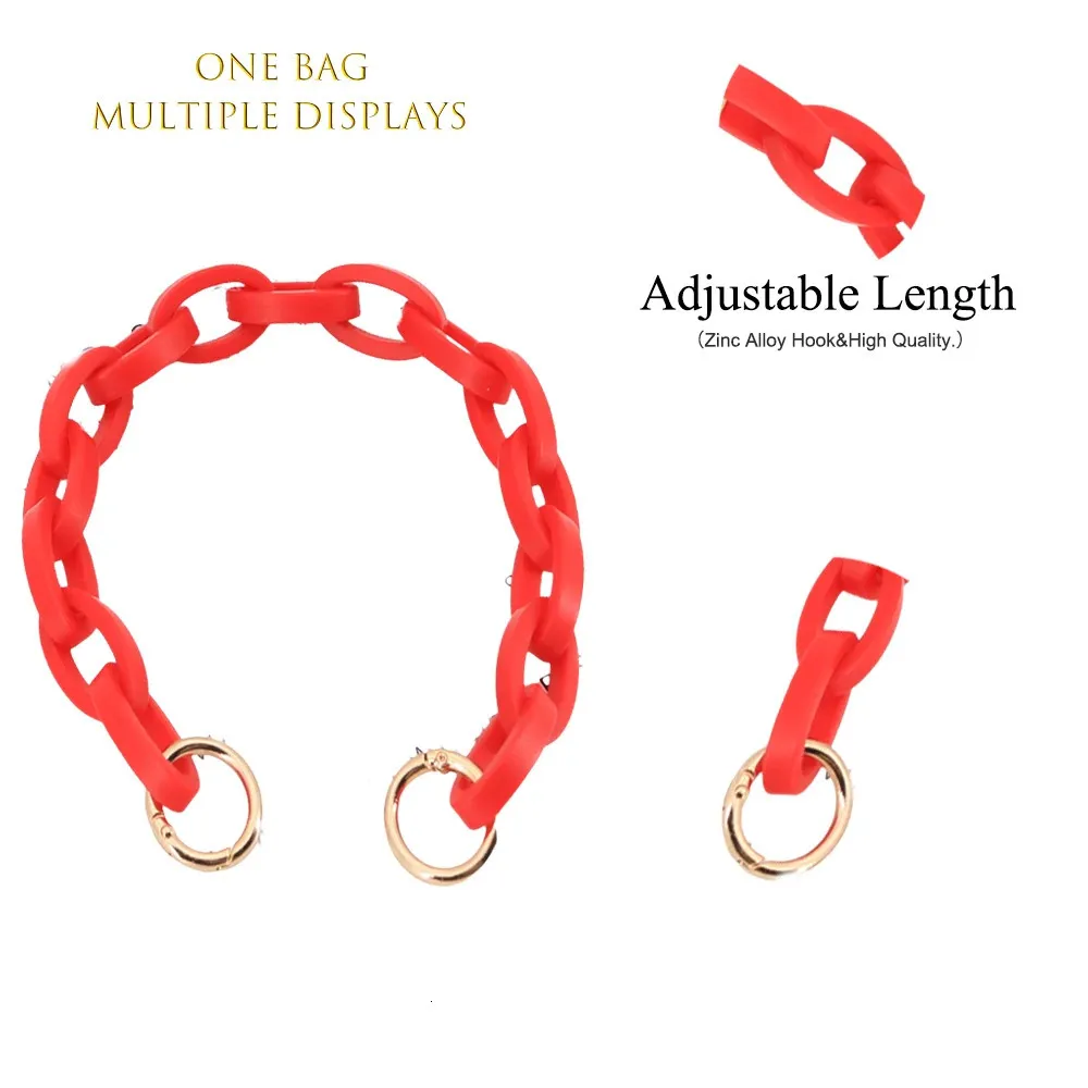 Portafoglio spesso colorato di ricambio per borsa O Bag accessori per borse acriliche catena 241028_voghion.com