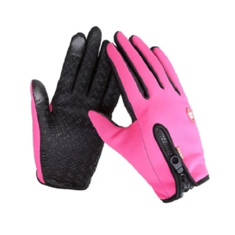 Five Fingers Gloves Winter for Men Women Warm Tactical Toucreen Waterproof Hiking Skiing Fishing Cycg Snowboard Non slip_voghion.com
