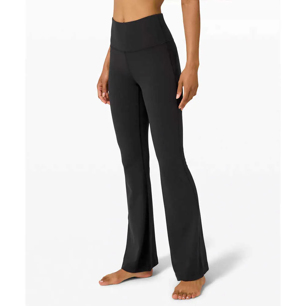 Nadrág Női Alkalmi Sport Kiszélesedő Groove Leggings Magas derekú Rugalmas Jóga Igazítás Ruhák Széles Lábas Futótánc Edzés_voghion.com