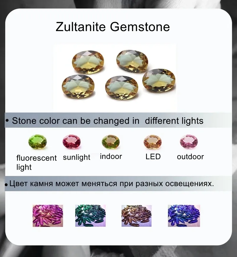 Halsketten-Ohrringe-Set, Sudanstein, türkischer Farbwechselschmuck, Strass, Wassertropfenform, Zultanit-Kristall, 3-teilig_voghion.com
