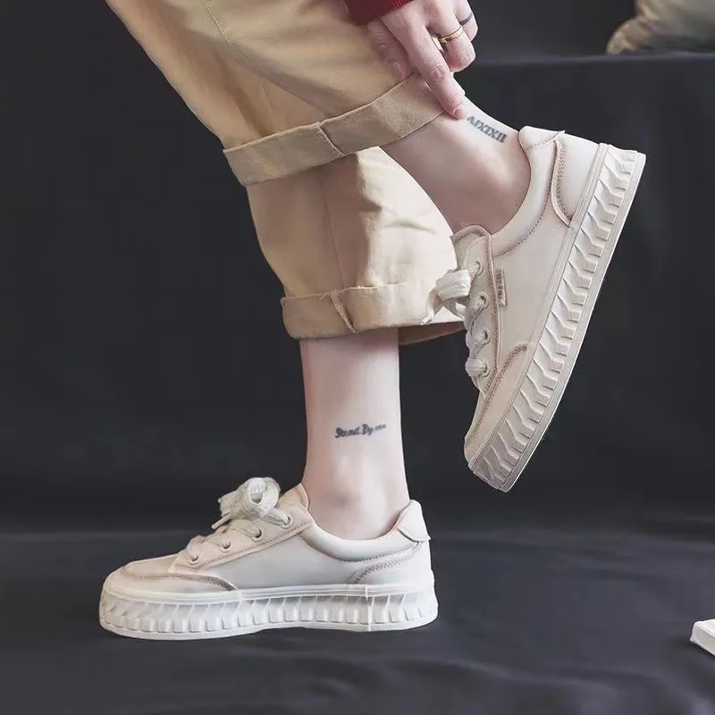 Low Flat Bottomed Shallow Cut Canvas With Comfortable And Breathable Fabric Surface Simple Versatile Board Shoes_voghion.com