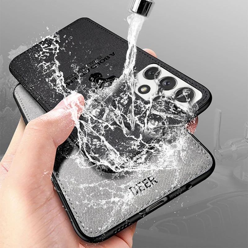 Deer Patterned Hard Cover S24 A52 A54 5G Phone Case For Samsung Galaxy S22 Ultra S23 FE_voghion.com