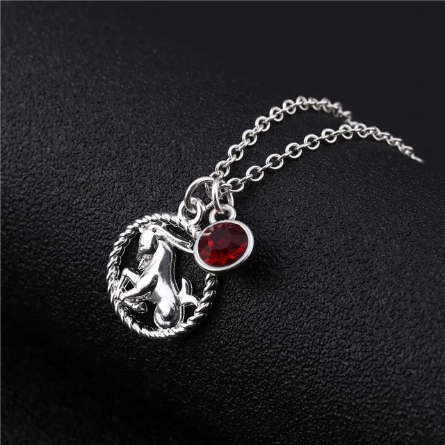 Vente chaude Skyrim Twee Constellations Charm pour femmes fille signes du zodiaque bijoux astrologie collier ras du cou Cancer Vierge Poissons_voghion.com
