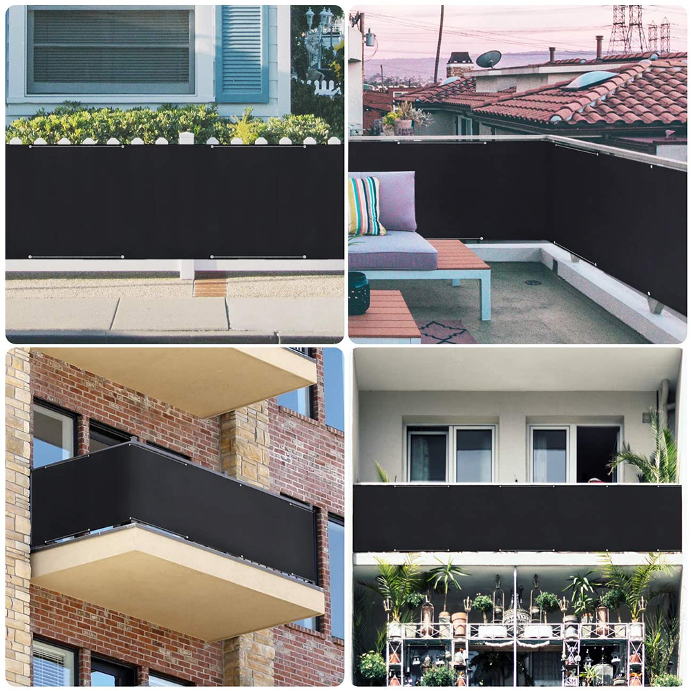 Sunshade Net Ventilation Privacy Screen Balcony Cover HDPE Buckle Outdoor Sail Awning Shade Cloth Garden Fence Shelter_voghion.com
