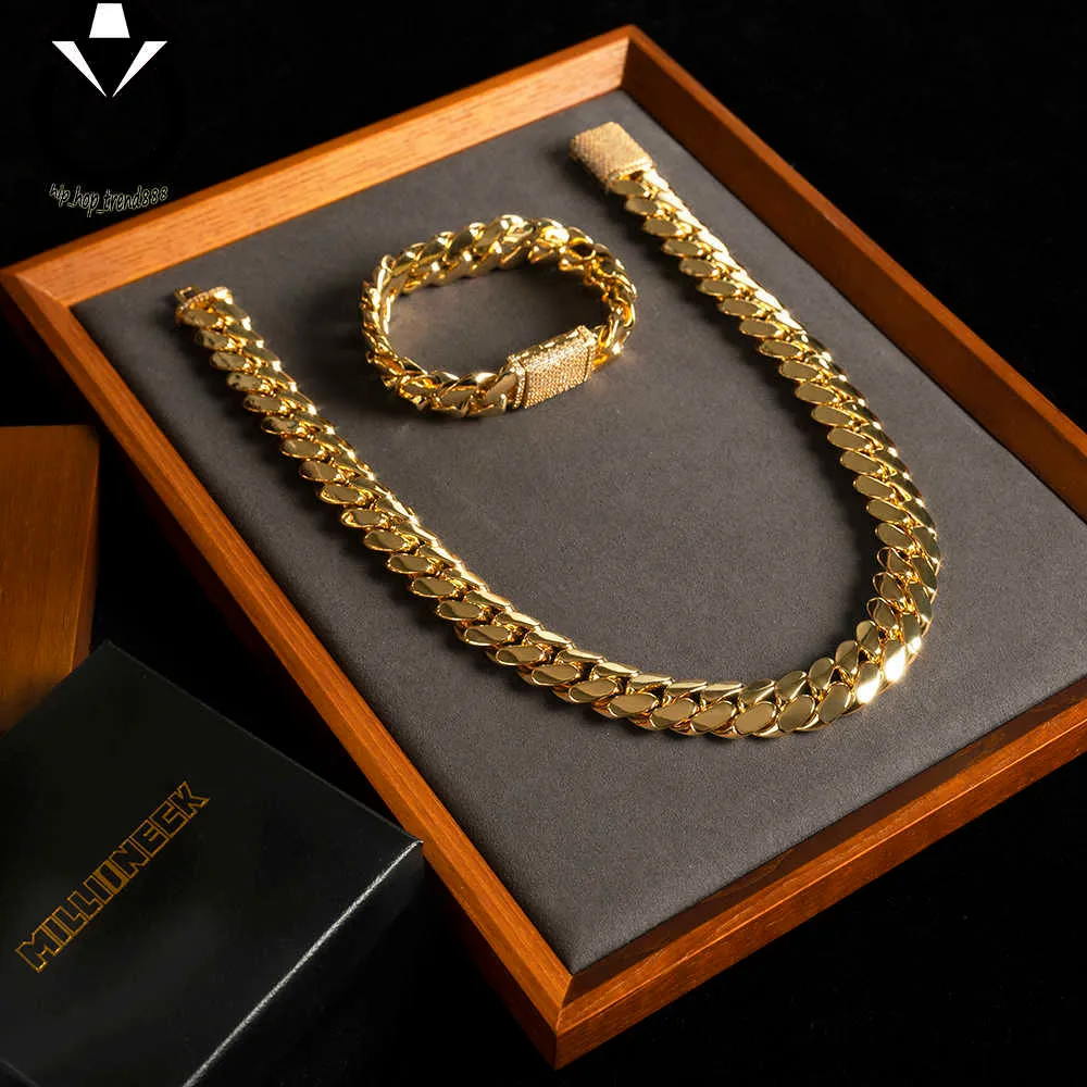 Choker Custom Link Gold 20Mm Miami Cuban Chain Necklace_voghion.com
