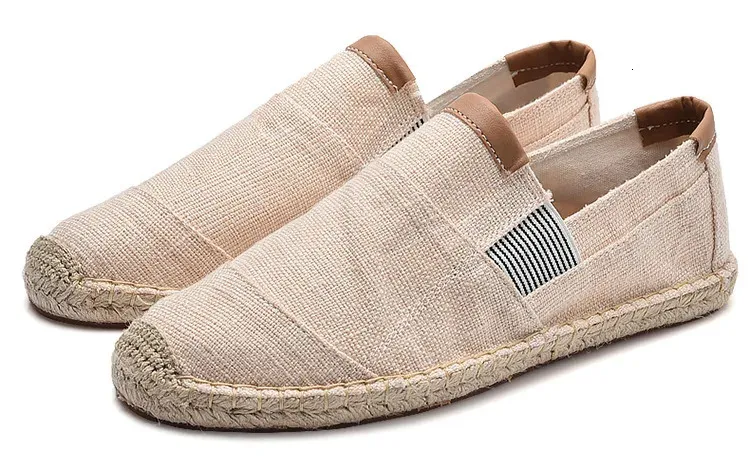 Atmungsaktive Freizeitschuhe aus Segeltuch für Herren im chinesischen Stil, weiche Slip-On-Espadrilles für Herren, Halbschuhe 240611_voghion.com