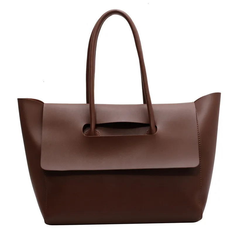 Women's Large Designer Shoulder Bag Retro Commuter Tote Handbag_voghion.com