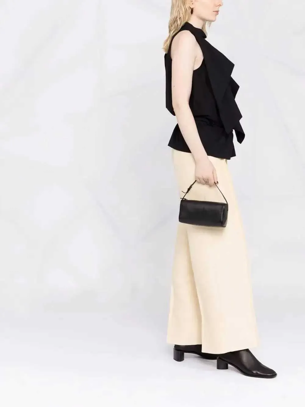 Retro Leather Underarm Shoulder Bag For Women Stylish Handbag_voghion.com