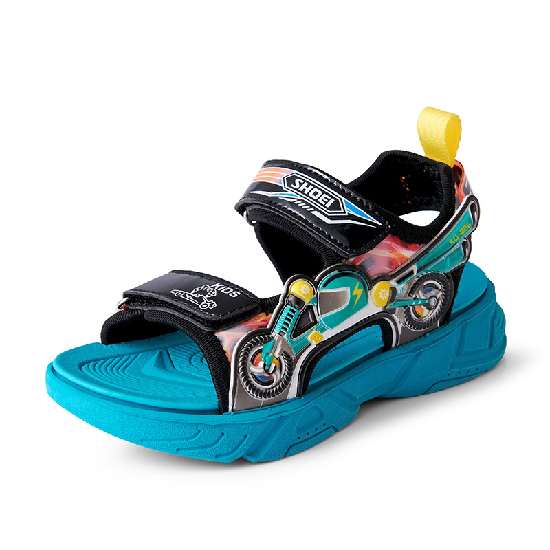 Sandales de plage légères, antidérapantes et respirantes pour enfants 2024, édition coréenne, pour garçons, pour moyens et petits enfants_voghion.com
