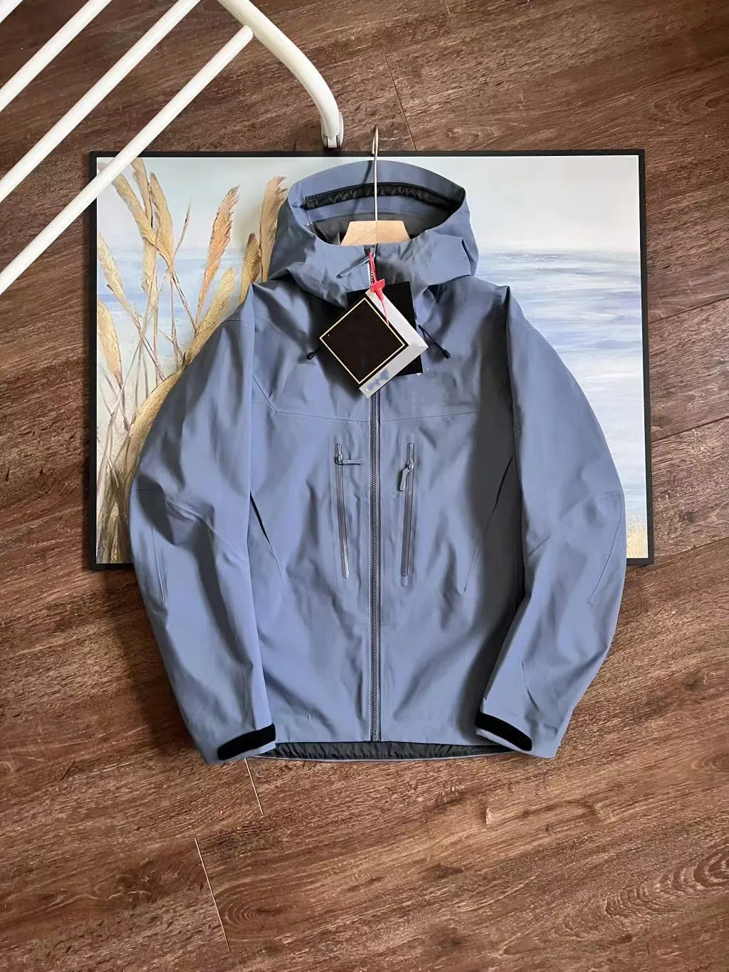 2024 Designer für Herren Arc Outdoor Protection Zipper Coat x Leichte atmungsaktive Winddichte Jacke Herren Sport Strickjacke_voghion.com