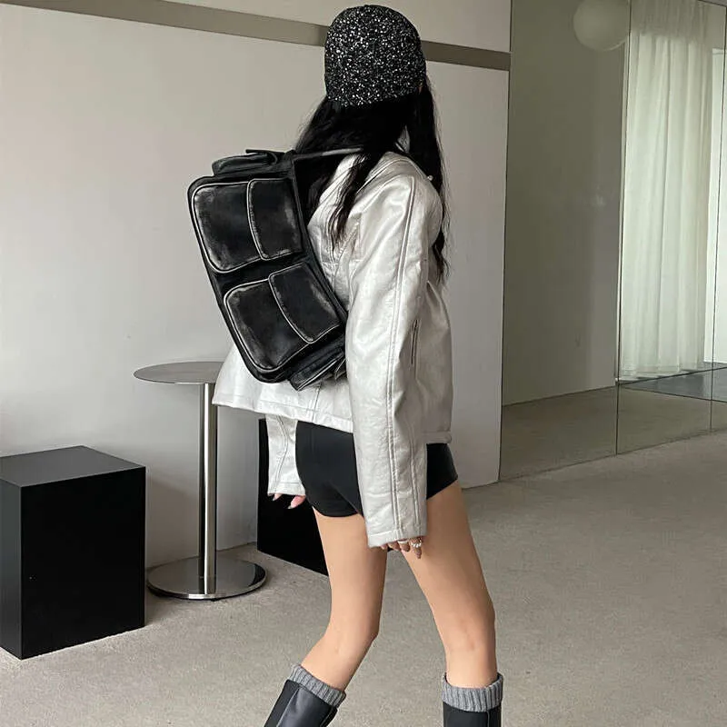 Vintage Y2k Women's Underarm Designer Large Capacity Handbag Wallet New Motorcycle and Bicycle Multi Pocket Shoulder_voghion.com