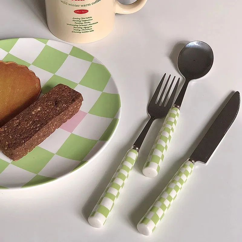 Bestekset met keramisch handvat - mes, vork, lepel, vaatwasserbestendig_voghion.com