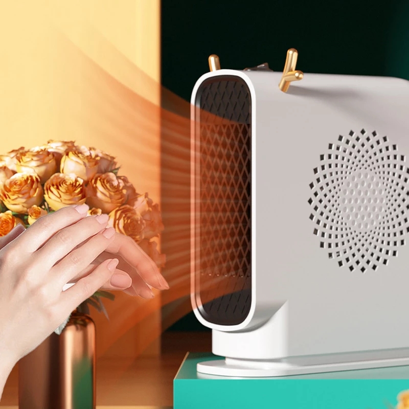 500W Desktop Electric Heater Household Smart Thermostat Fan Heater Winter Warm Electric Warmer Air Circulation Fan Heating_voghion.com