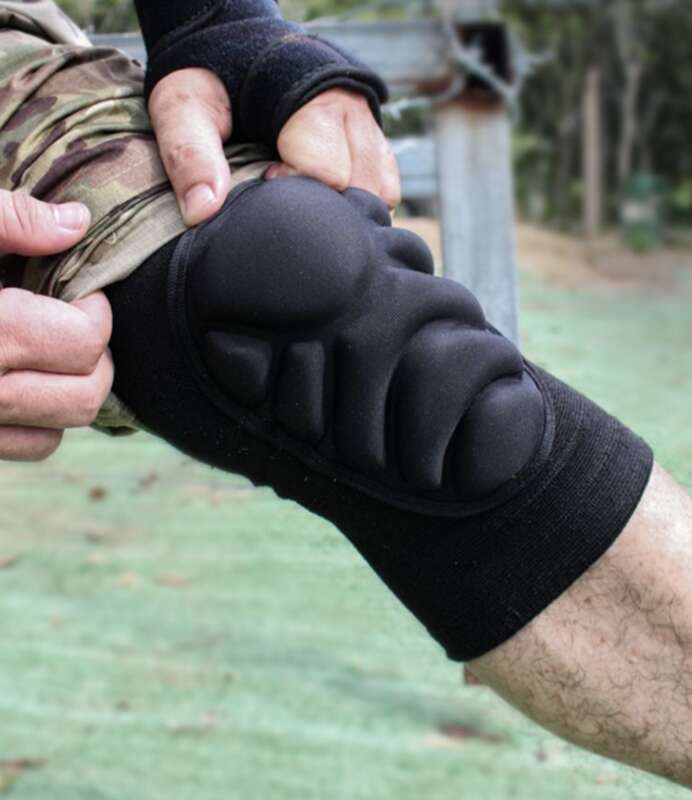 Ensemble de protection pour genoux, coudes et poignets, rampant tactique, anti-collision intégré, entraînement renforcé, sports de plein air_voghion.com