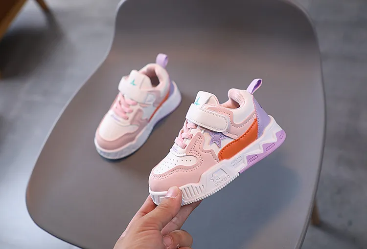 Ragazzi Sneakers Autunno Nuovo Casual per Ragazze Moda Antiscivolo Bambini Studenti Happysteps Bambini Calzature da Esterno Scarpe Basse_voghion.com