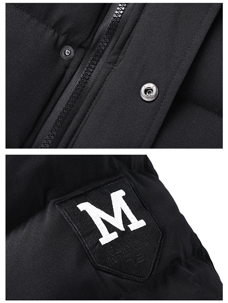 Down 2023 Nieuwe Winter Heren Verdikte Korte Jas Afneembare Capuchon Katoenen Jas Trendy_voghion.com
