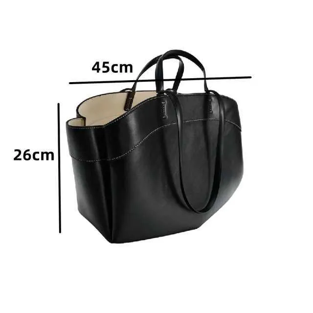 Sac à bandoulière rétro en cuir PU pour femme, pochette sous les bras, grande capacité, décontracté, portable, seau, Handba241104_voghion.com