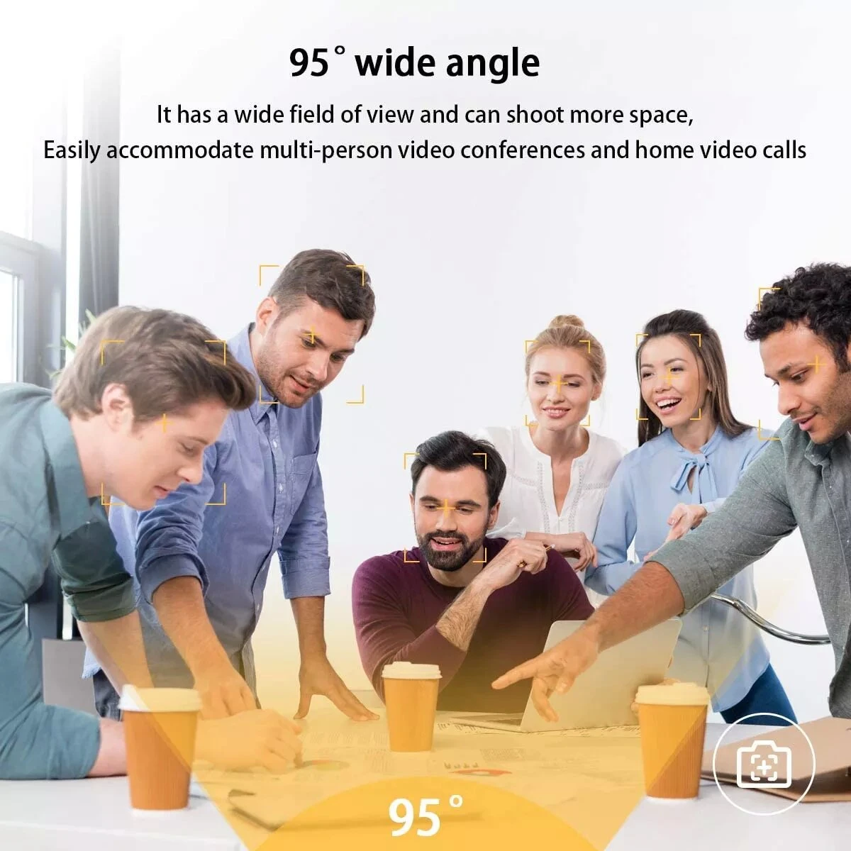 Cameră web HD 4K PC Laptop Cameră web 2K 15-30fps Mini cameră USB cu microfon/trepied/lumină de umplere LED pentru întâlniri în flux live_voghion.com