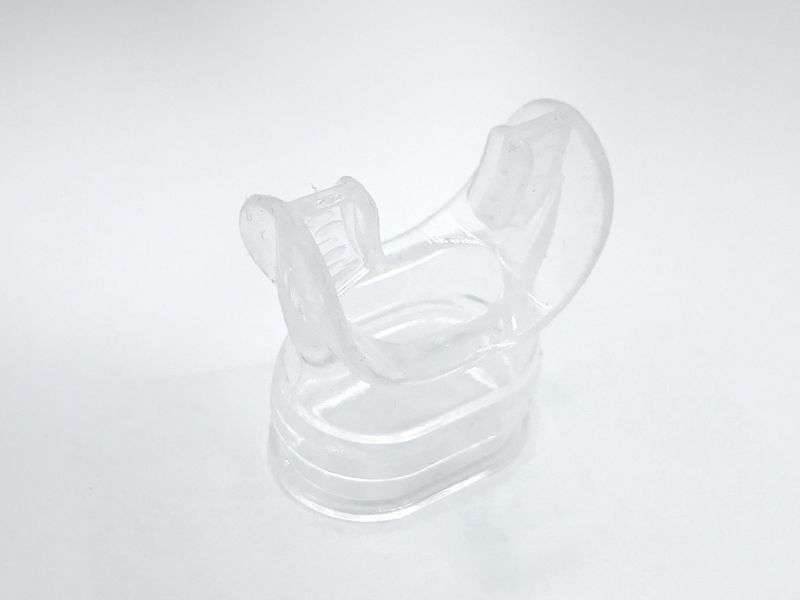 Tuba de natation Tuba de natation Équipement de plongée en silicone Produits de sports nautiques pour adultes Morsure en PVC_voghion.com