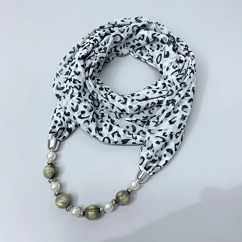 Neuer Perlen-Chiffon-Perlenschal für Damen, modischer Halswärmer für Herbst und Winter, Sonnenschutz für Frühling und Sommer, einzigartig_voghion.com