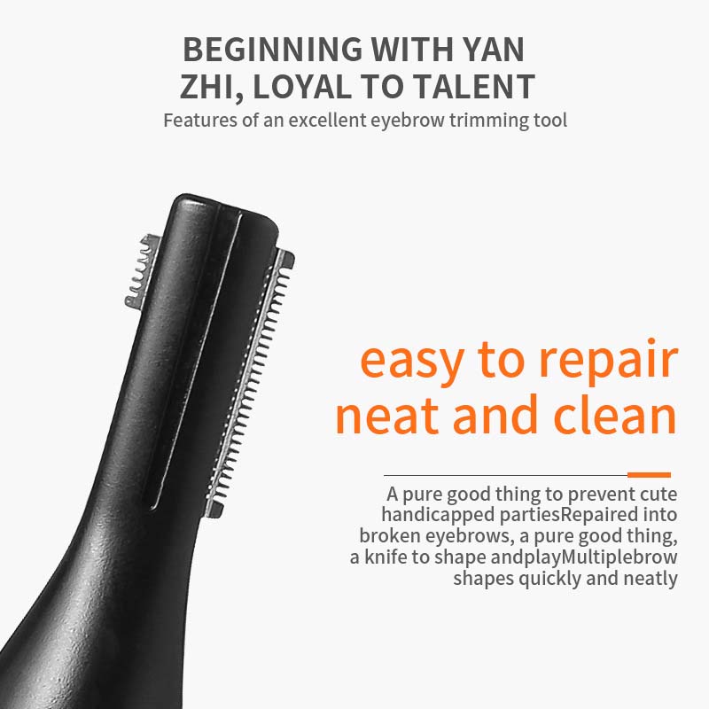 Electric Eyebrow Trimmer Multi-function Washable Eyebrow Razor Ladies Do Not Hurt The Skin Baby Men&#39;s Shaving Razor_voghion.com