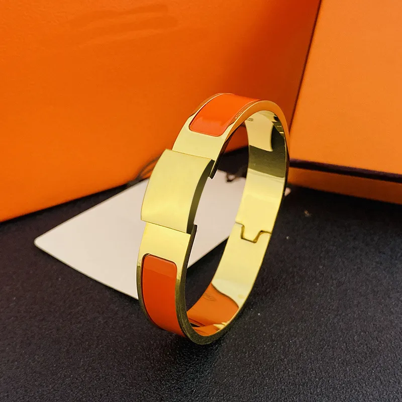 Clic Gold Bracelet Women Men Bangle Designer Jewelry Unisex Gift Stainless Steel 19 Color Classic Casual Sporty Cute_voghion.com