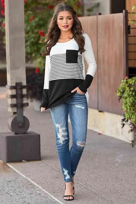 Frauen Schwangere Mutterschaft Kleidung Stillen Tops Stillen Gestreiften T-shirt Mama Langarm S/M/L/Xl/Xxl L220801_voghion.com