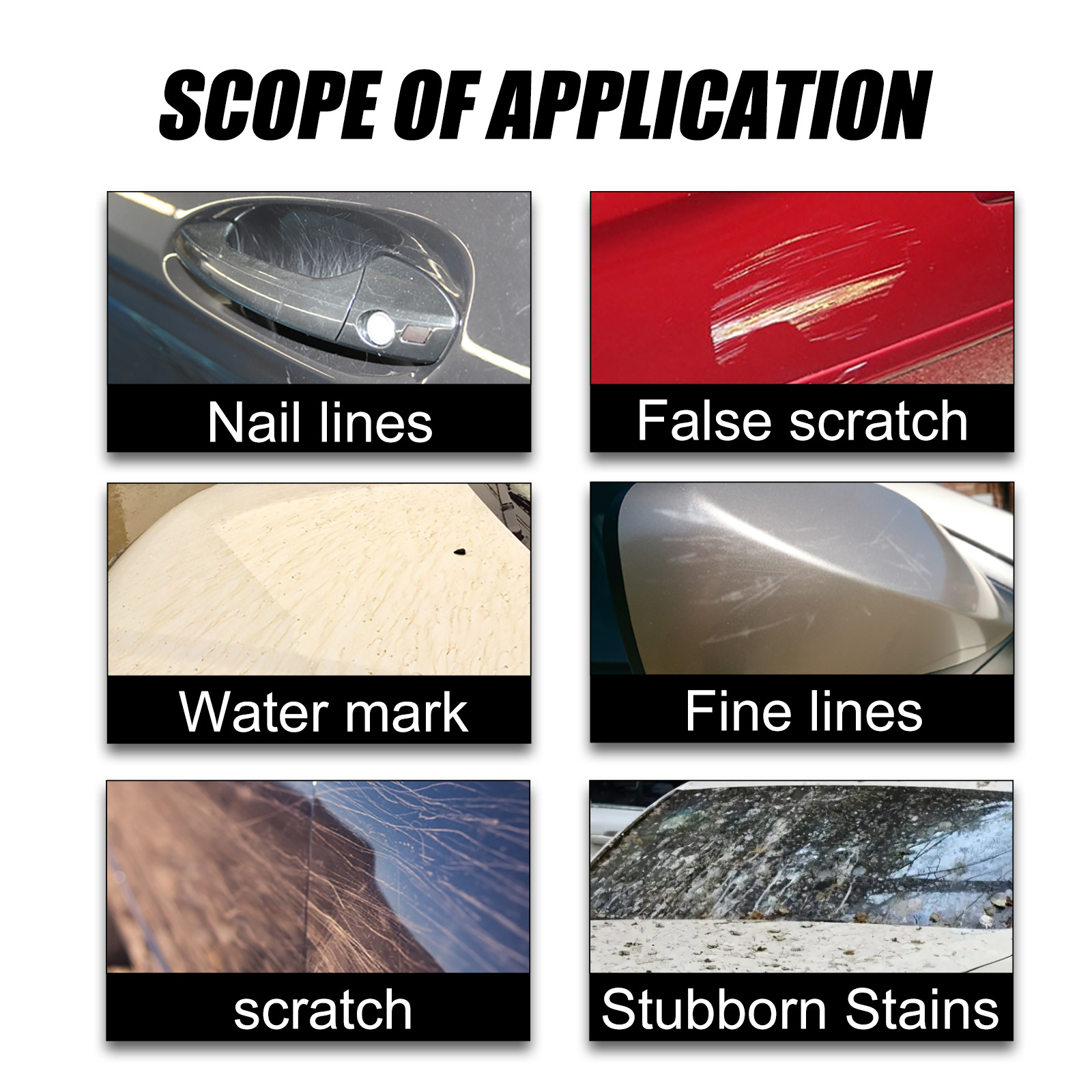 Jaysuing Car Scratch Remover Cloth, Nano Flash Cloth Car Scratches Water Stain Cleaning Scratches Care And Maintenance_voghion.com