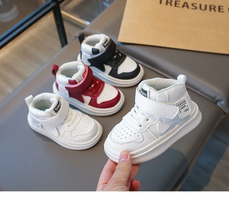 Kids Basketball For Children High Top Trainers Boys And Girls Littlesprouts Sport Running Sneakers Enfant Toddler Baby_voghion.com