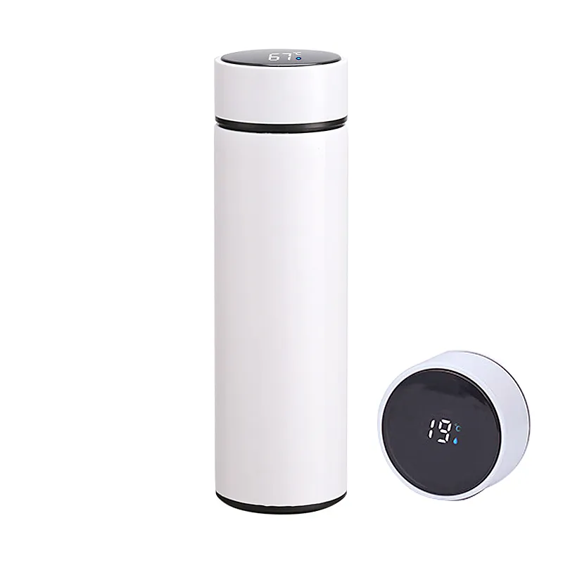 LED Tumbler - 500ml Vacuum|Sublimation Ready|Touch Control_voghion.com