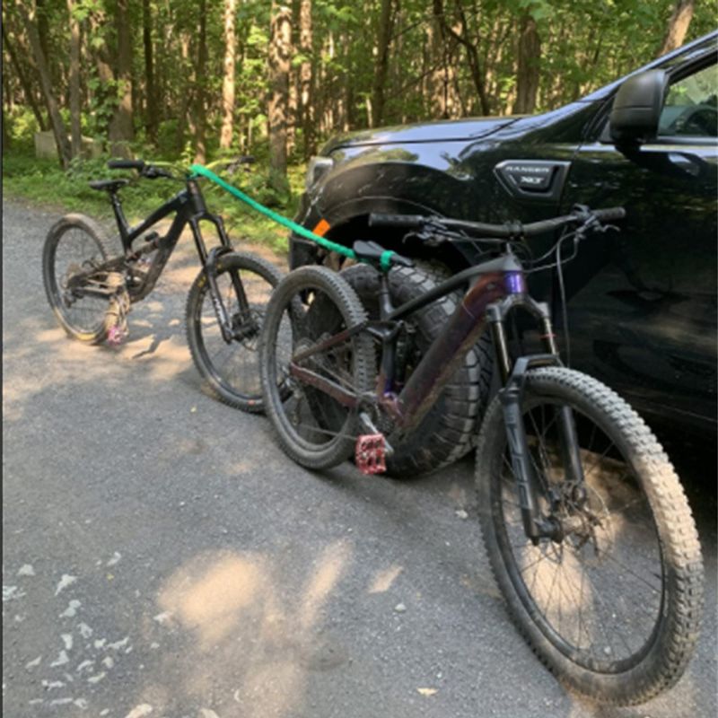 Rower MTB Holowanie Dziecięcy Ebike Rower Elastyczna smycz Pas Nylonowa lina trakcyjna Sprzęt bezpieczeństwa rodzic-dziecko Narzędzia do użytku na zewnątrz_voghion.com