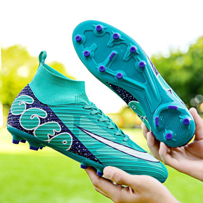Neuer High-Top-Fußball für Männer, Erwachsene, Studenten, Jugendliche, Wettkampftraining im Freien, rutschfest und_voghion.com