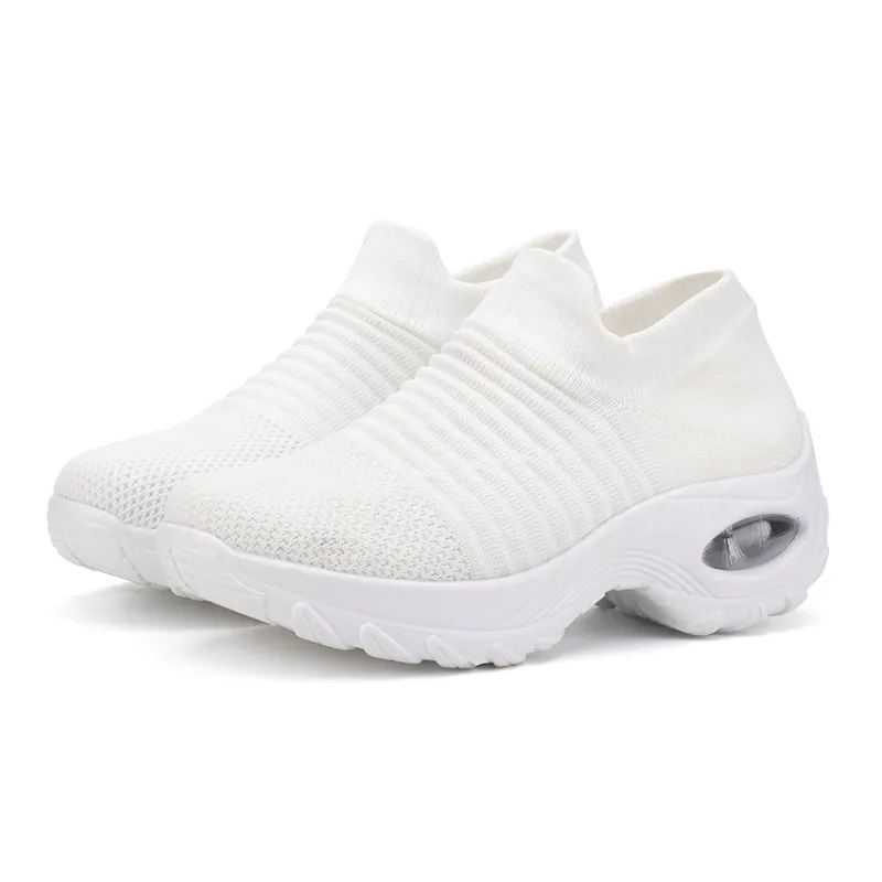 Air Cushion For Men And Women Same Style Fitting Shoes Socks Breathable Slng Heels Casual Sports Shoe_voghion.com