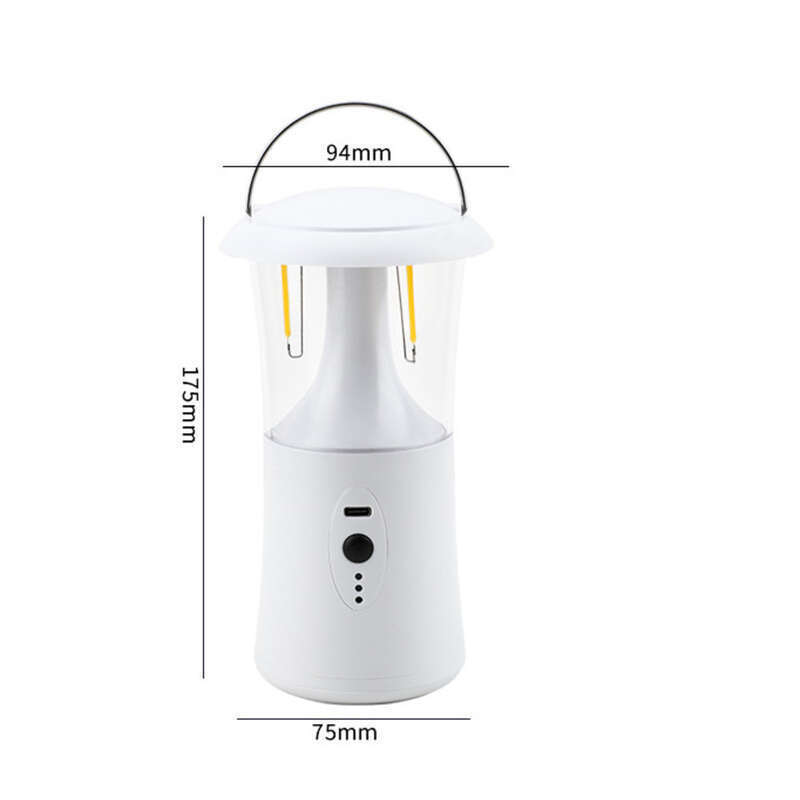 Solar Multi Functional Camping Tent Work Outdoor Lighting Light Portable Horse Lantern_voghion.com
