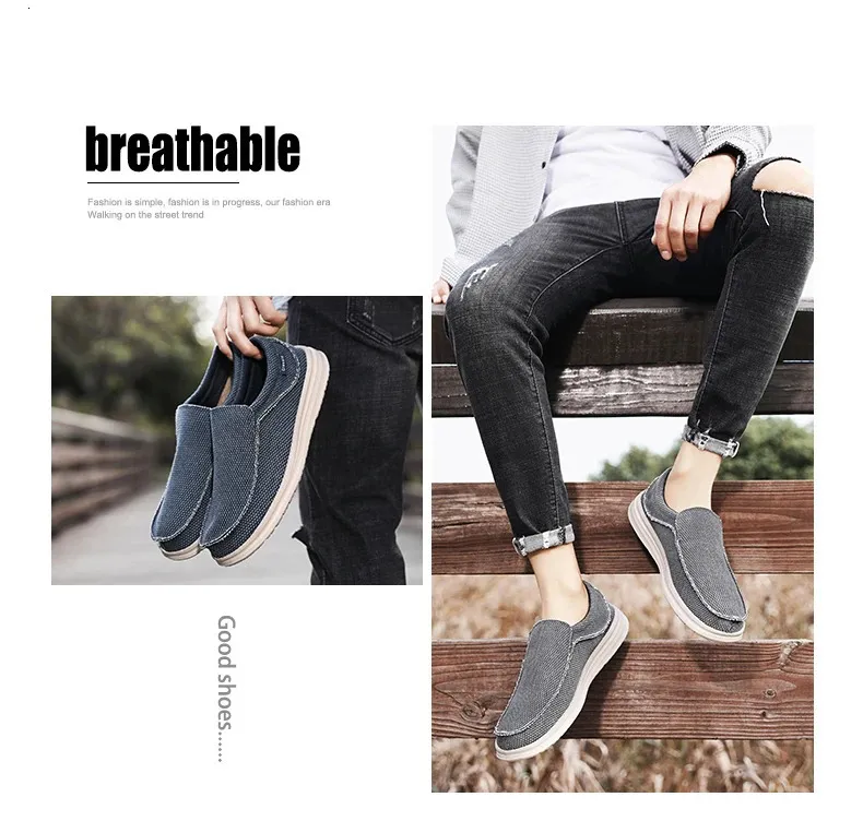 Chaussures décontractées pour homme, printemps-été, en toile respirante et confortable, semelle souple vulcanisée, idéales pour la marche, la conduite et les activités de plein air (réf. 241205)._voghion.com