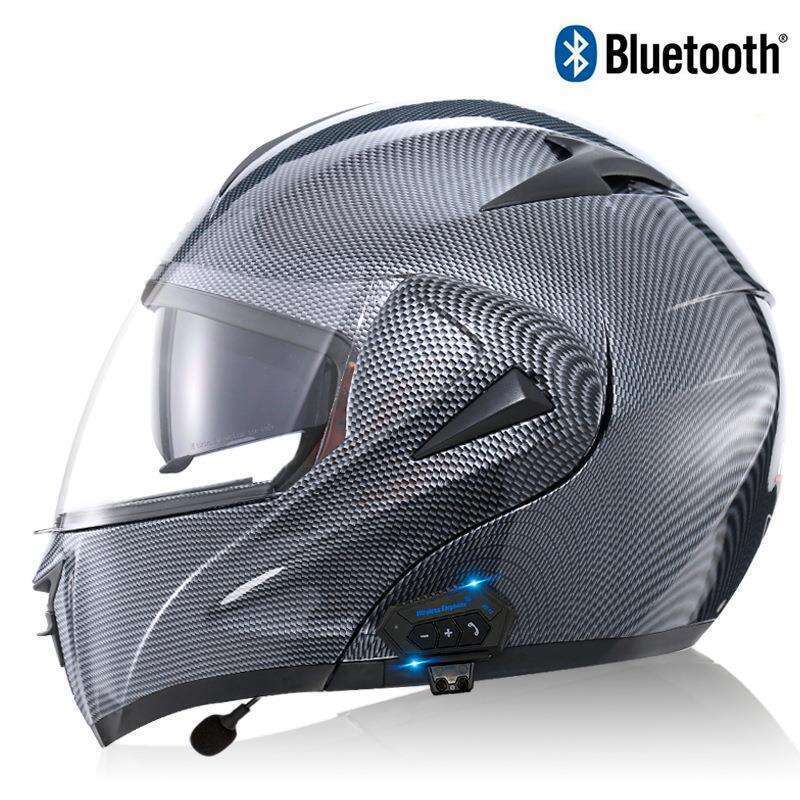 Speciálně navržená pánská odhalená helma VIRTUE pro elektrické motocykly s Bluetooth, běžecká helma může být vyrobena z nové_voghion.com