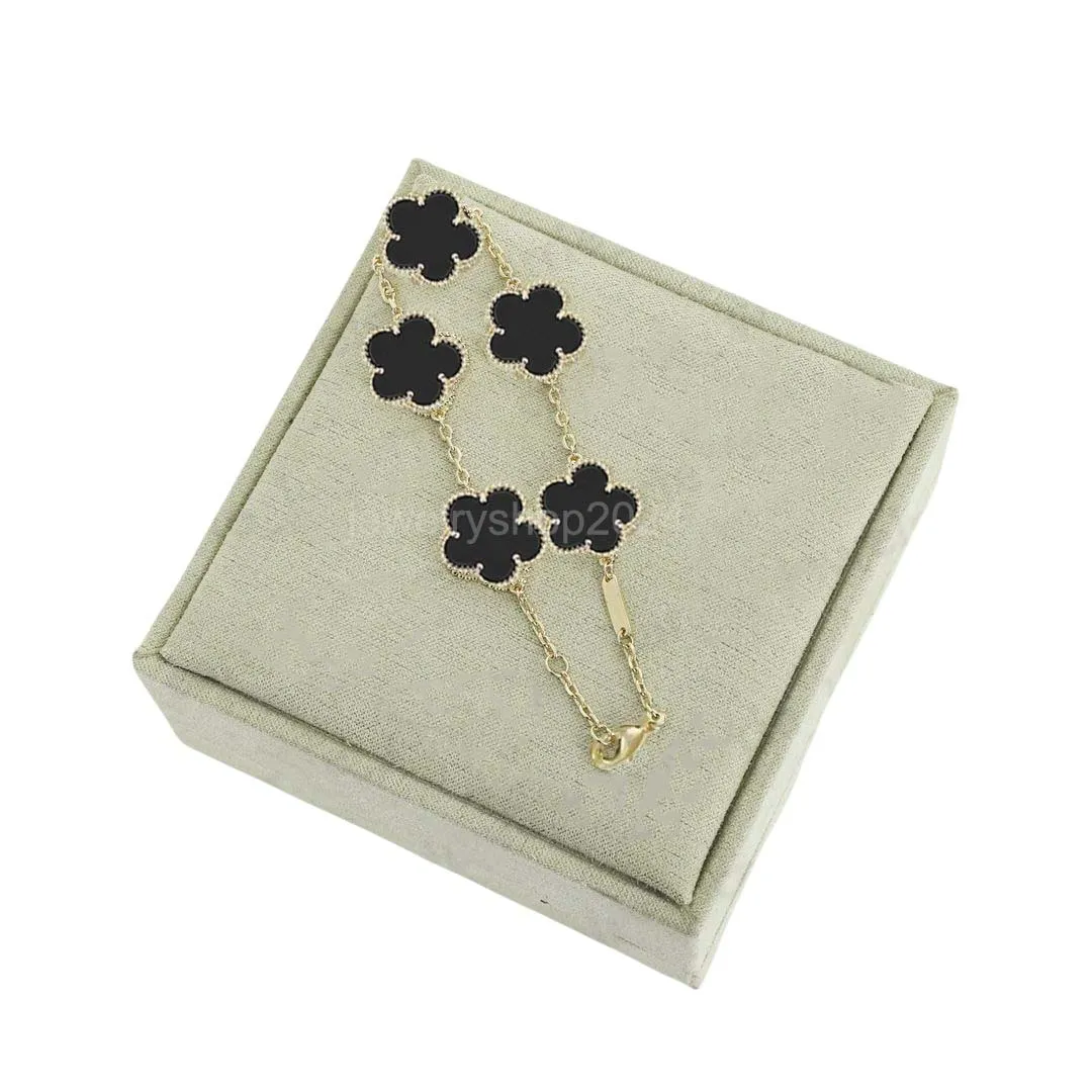 Designer Bracelet classic clover fashion flowers bracelet for woman Men gold sier option 19 colors top quality womens_voghion.com