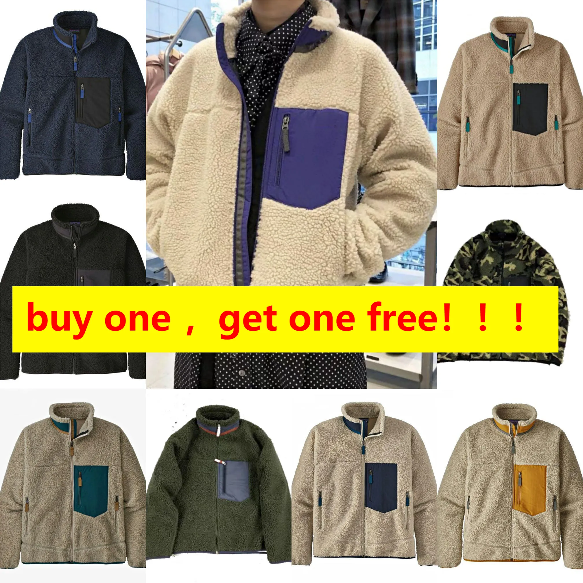 Designer Herren Reißverschluss Pullover Jacke Dicke Veste Giacca Warm Down Klassische Retro Winter Coupe Modelle Lamm Kaschmir Weste_voghion.com