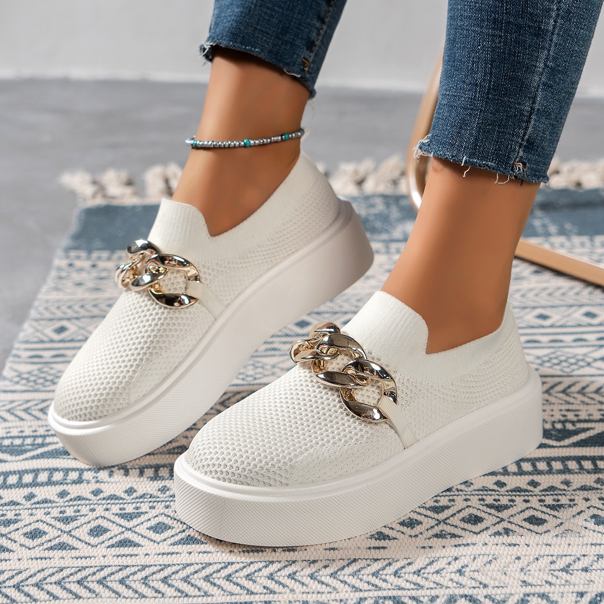 Women's fashion casual loafers_voghion.com