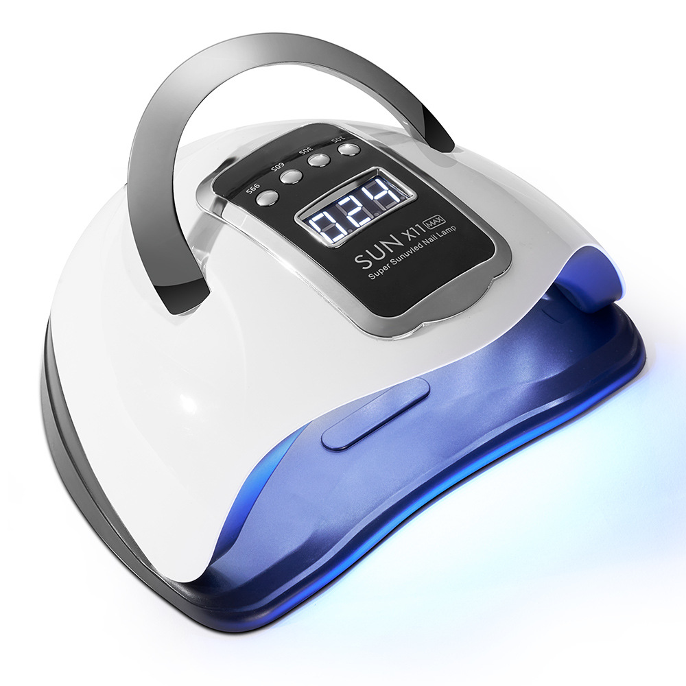 Lampada LED UV per unghie Lampada per manicure con funzione di memoria Display LCD Lampada per unghie LED professionale per strumenti da salone di nail art_voghion.com