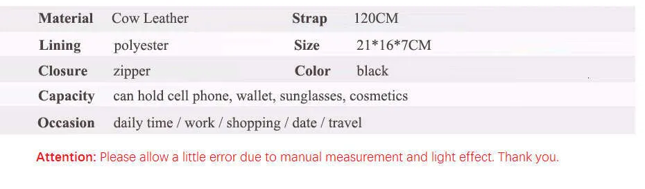 Genuine Leather Crossbody Shoulder Bag For Women Large Capacity_voghion.com