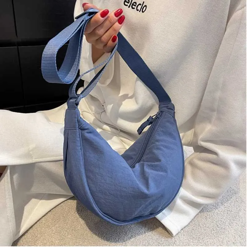 Casual Nylon Hobos Crossbody For Women Designer Shoulder Bags Large Capacity Tote Lady Travel Shopper Bag Female Purses_voghion.com