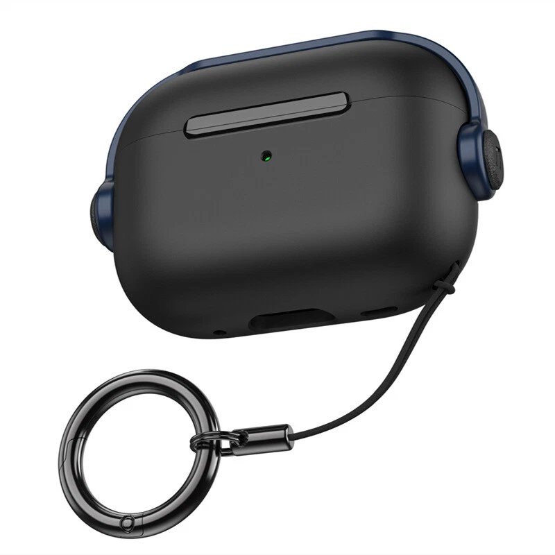 For AirPods 4 Pro 2 3rd Generation Earphone Shockproof Case Lock Bluetooth Strap_voghion.com