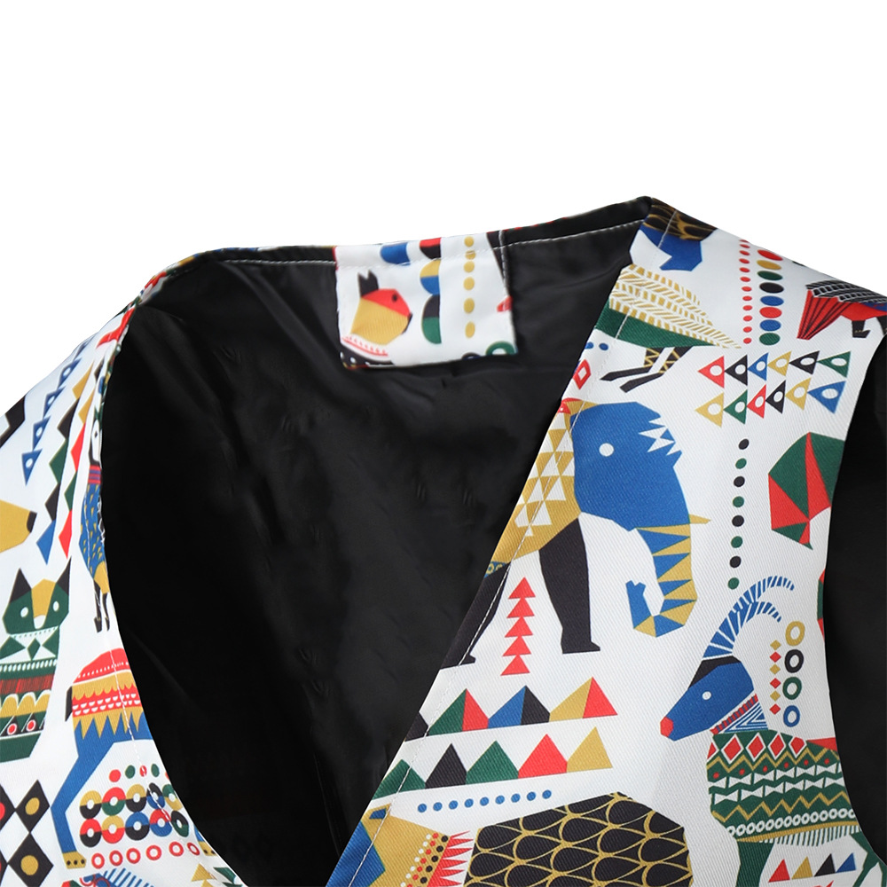 autumn and winter new casual 3D printed suits, vests, trousers suits, 3-piece set 3TZ-XMK_voghion.com