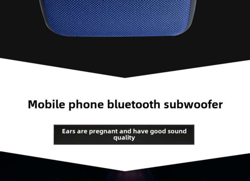 Wireless Fabric Square, USB Flash Drive, Outdoor Bike Riding, Portable Bluetooth Speaker, Gift_voghion.com