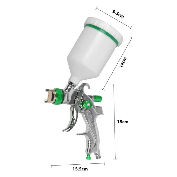 Hvlp Druckluft Spritzpistole Mit Manometer Und Düsensatz_voghion.com