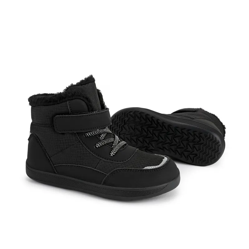 Kinder Barfuß Breite Breite Wasserdichte Winter Pelz ed Schuhe Cutefeet für Jungen Mädchen Kaltes Wetter Kinder Kleinkind Outdoor_voghion.com